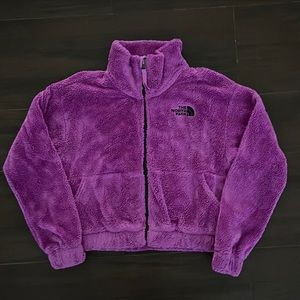 Girls Northface Zip Up Fleece